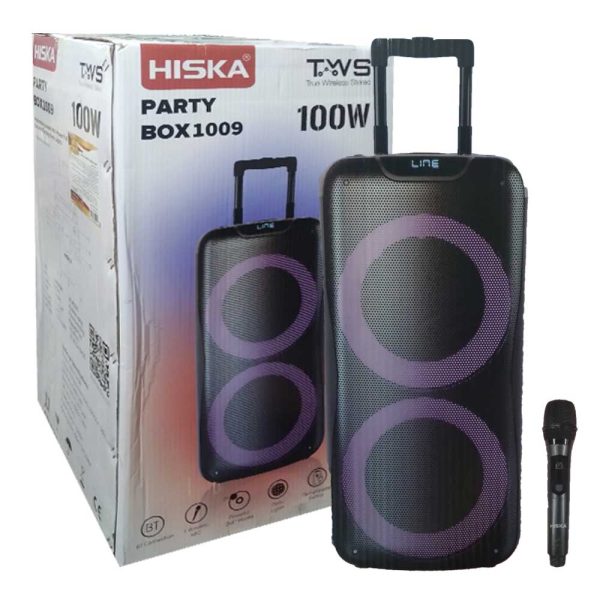 اسپیکر چمدانی HISKA PartyBox 1009